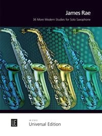 36 More Modern Studies f�r Saxophon solo (S/A/T/Bar)