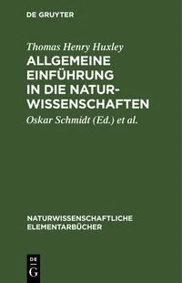 Allgemeine Einf�hrung in die Naturwissenschaften