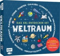 Das XXL-Entdecker-Set � Weltraum: Mit 10 Modellen zum Selberbauen, Sachbuch, Experimenten und cooler Rakete