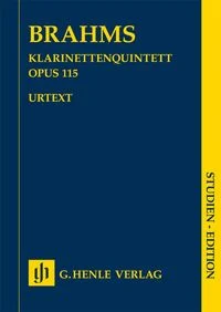 Johannes Brahms - Klarinettenquintett h-moll op. 115 f�r Klarinette (A), 2 Violinen, Viola und Violoncello
