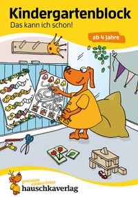 Kindergartenblock ab 4 Jahre - Das kann ich schon!