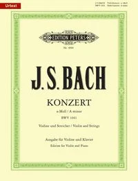 Konzert f�r Violine, Streicher und Basso continuo a-Moll BWV 1041 / URTEXT
