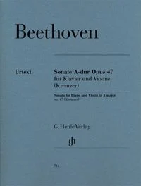 Ludwig van Beethoven - Violinsonate A-dur op. 47 (Kreutzer-Sonate)