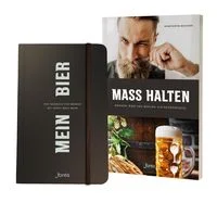 Paket: Sachbuch "MASS HALTEN" plus Tagebuch "MEIN BIER". 2 B�nde