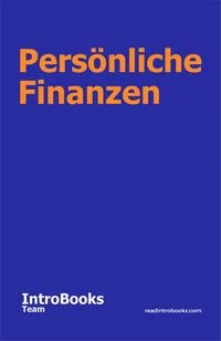 Pers�nliche Finanzen